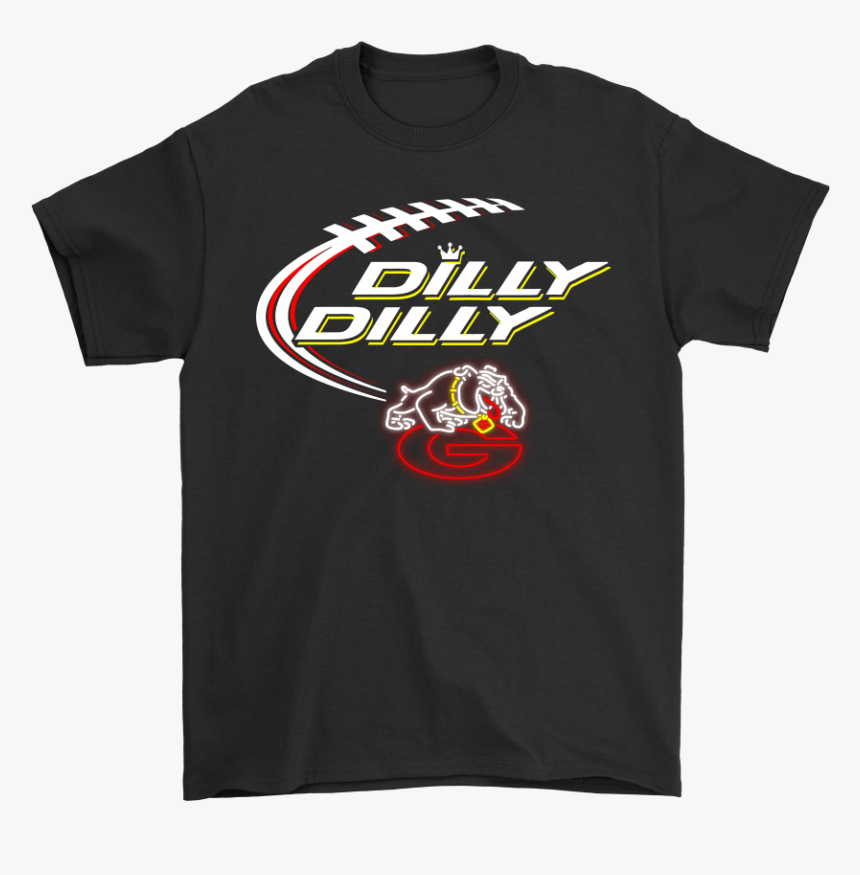 Dilly Dilly Georgia Bulldogs Neon Light Shirts - T-shirt, HD Png Download, Free Download