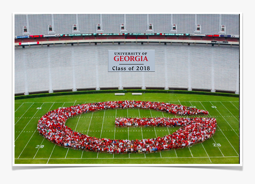 Uga Class Of 2018"
 Class= - Soccer-specific Stadium, HD Png Download, Free Download