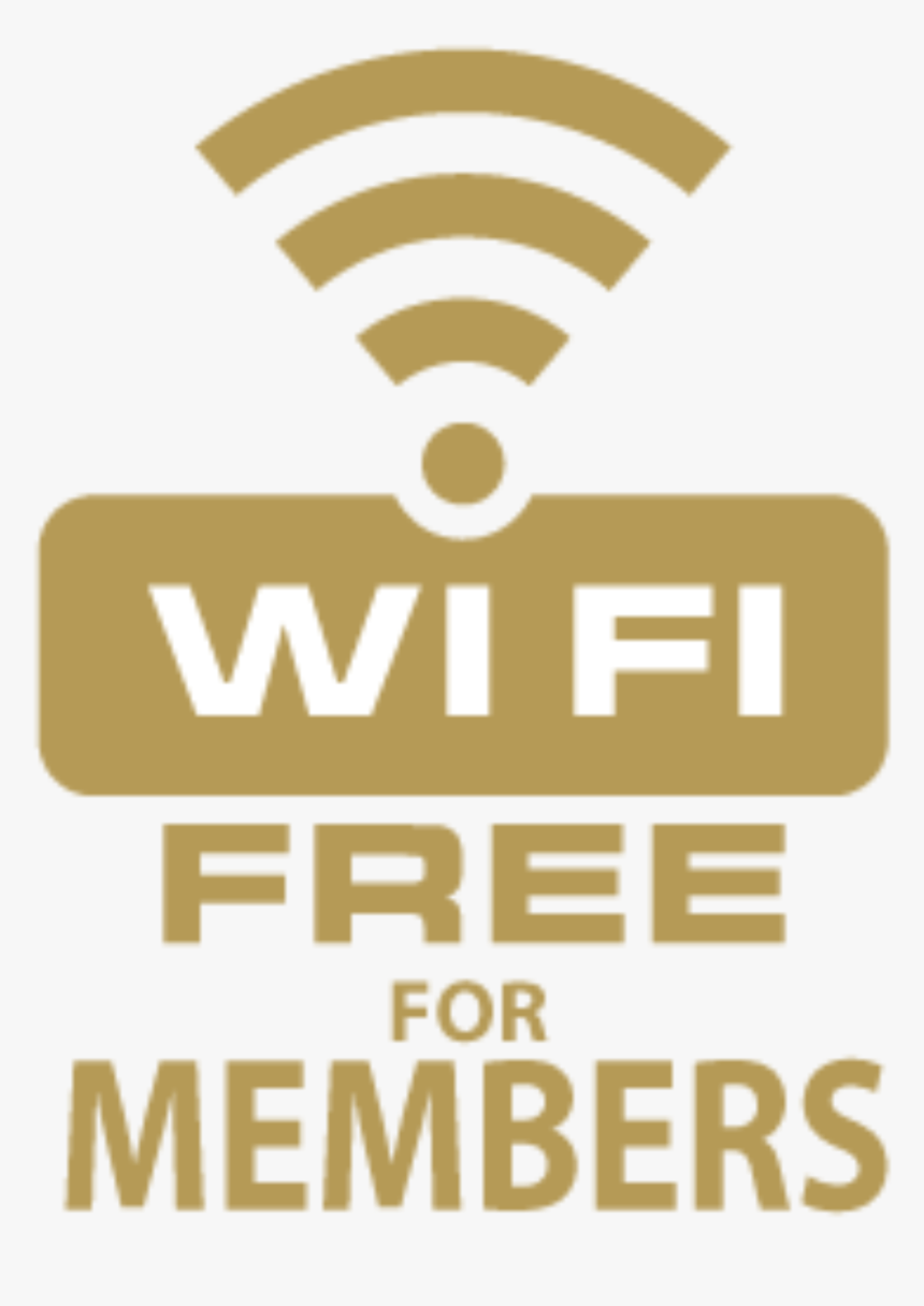 Cropped Free Wifi E1509330075542 Free Wifi For Members - Free Wifi For Members, HD Png Download, Free Download