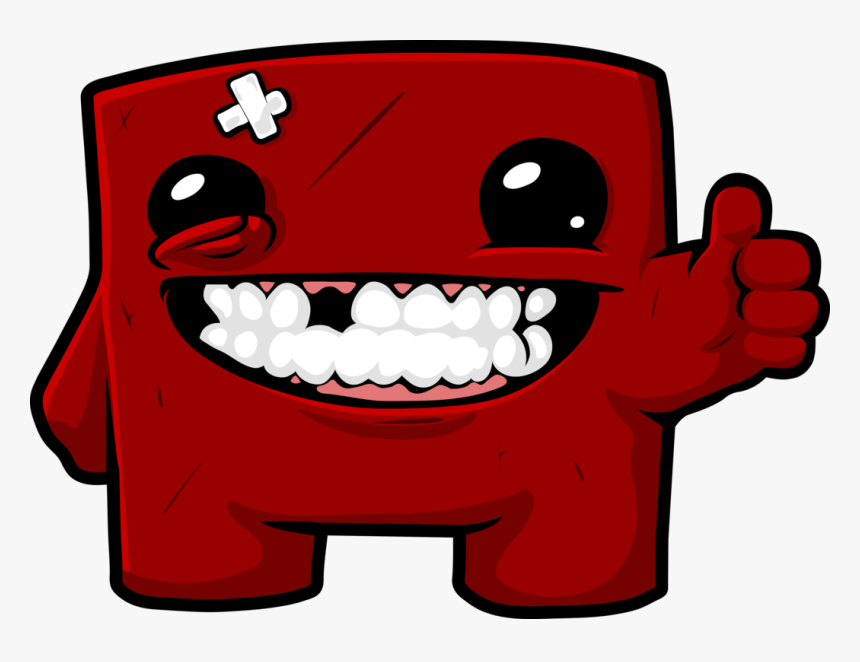 Super Meat Boy Png 2 » Png Image - Super Meat Boy Icon, Transparent Png, Free Download