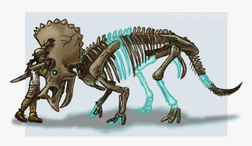 Transparent Dinosaur Bones Png - Dinosaur Necromancer, Png Download, Free Download