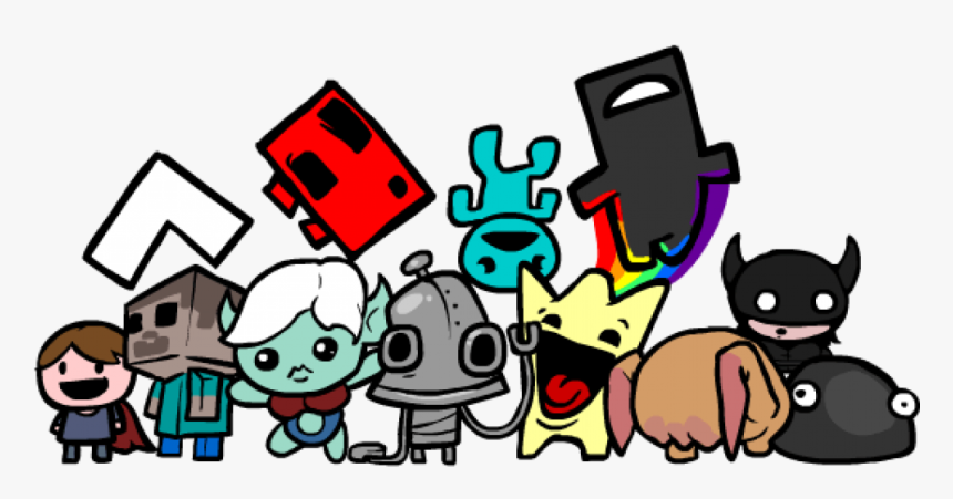 Super Meat Boy Characters, HD Png Download, Free Download