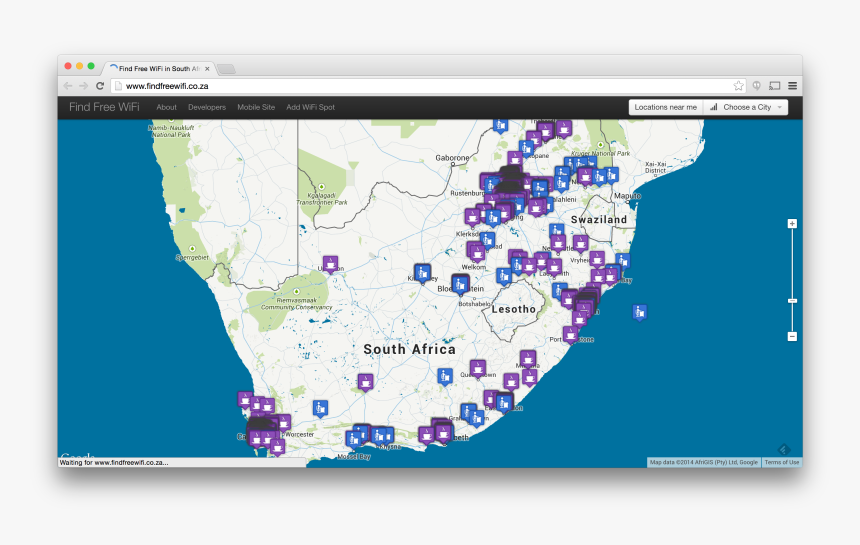 Free Wifi In South Africa, HD Png Download, Free Download