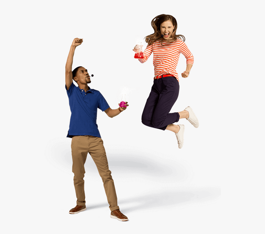 Sales Skills/herou Couple - Jumping, HD Png Download, Free Download