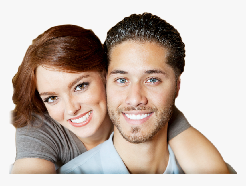 Women From Behind Hugging Man, HD Png Download, Free Download