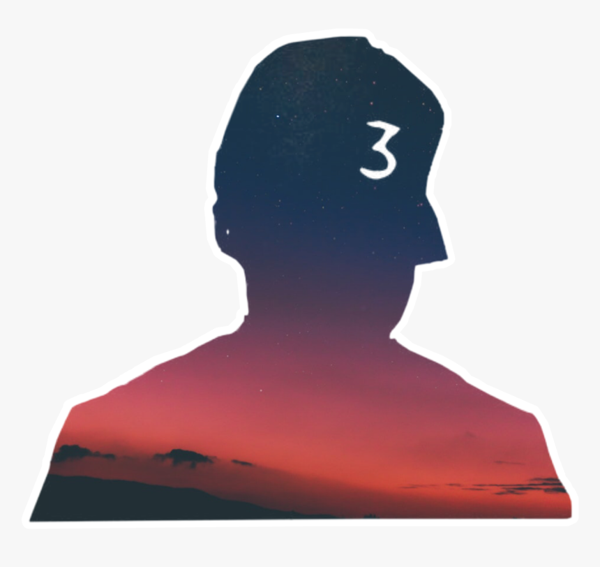 #rapper #chance #space #silhouette #the #rapperthechance - Silhouette, HD Png Download, Free Download