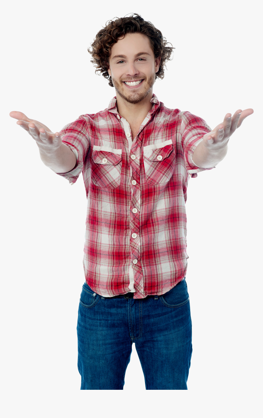 Men Pointing Front Royalty-free Png - Man Front Png, Transparent Png, Free Download