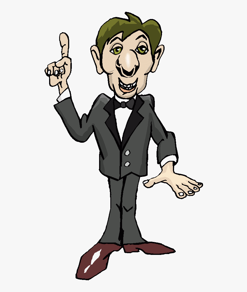Pointing Clipart Person - Cartoon Man Pointing Gif, HD Png Download, Free Download