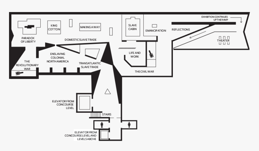 Concourse 3 Floor Map - Museum Exhibition Floor Plan, HD Png Download, Free Download
