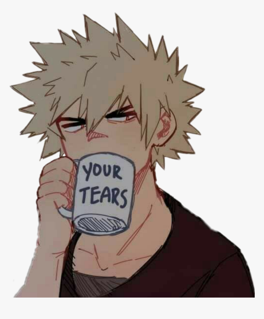 #bakugo #bnha #anime #tears - Bakugou Art, HD Png Download, Free Download