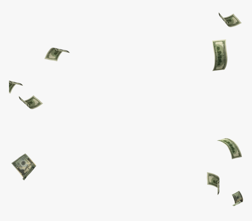 Raining Money Png - Flying Money, Transparent Png, Free Download