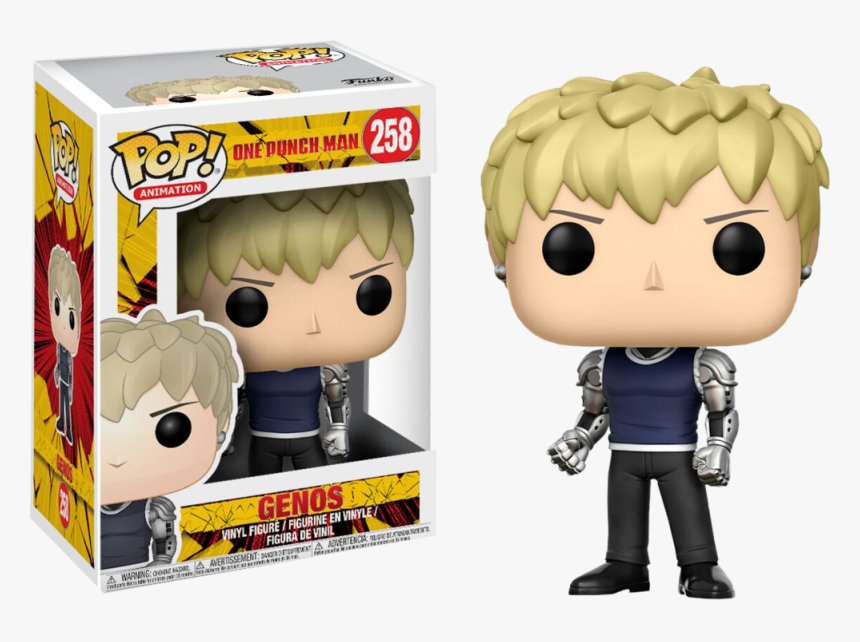 One Punch Man Genos Funko Pop, HD Png Download, Free Download