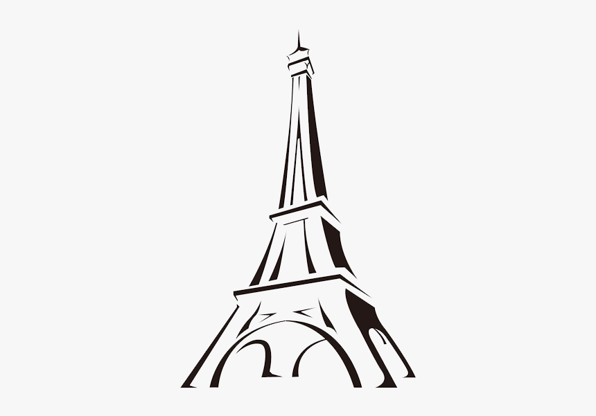 Clip Art Cartoon Eiffel Tower - Eiffel Tower Png Vector, Transparent Png, Free Download