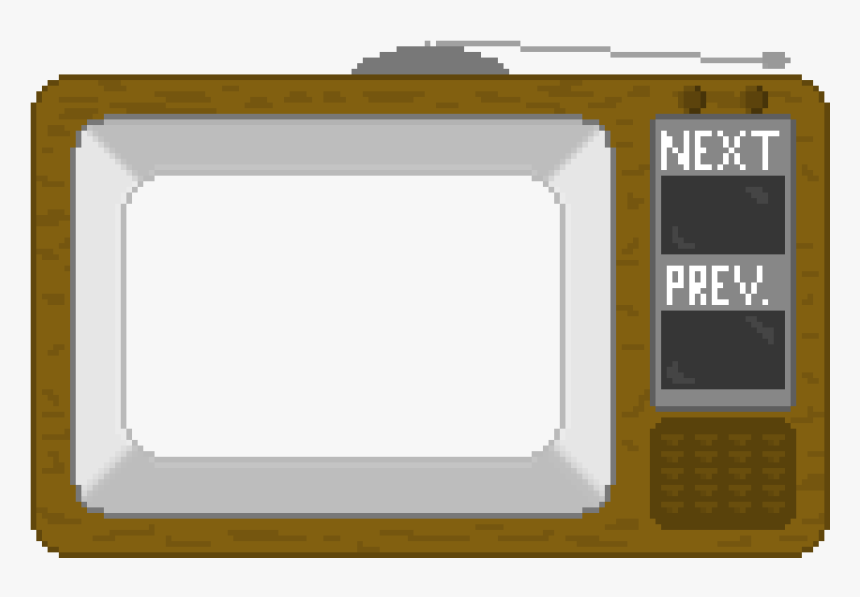 Old Tv Pixel Art, HD Png Download, Free Download