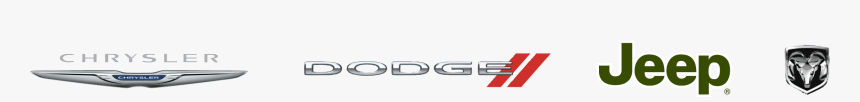 Chrysler Dodge Jeep Ram Logos, HD Png Download, Free Download