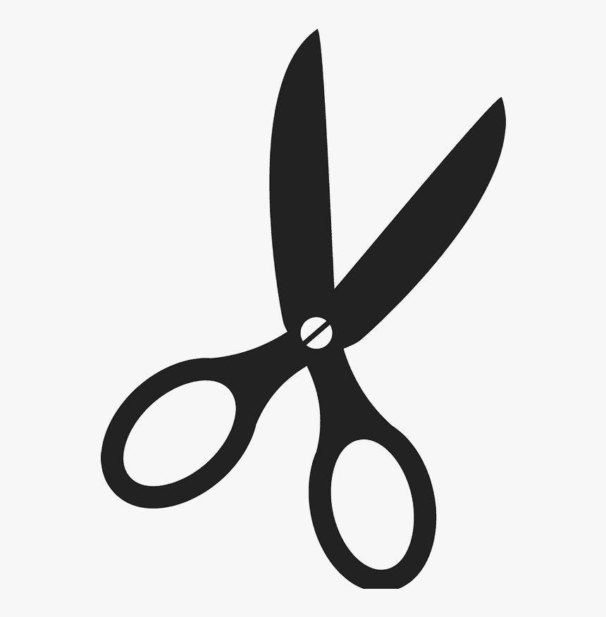 Scissors Rubber Stamp - Scissors, HD Png Download, Free Download