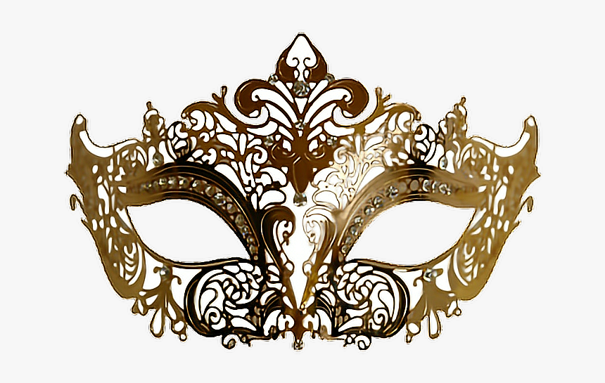 Gold Masquerade Mask Png , Png Download - Transparent Masquerade Mask Png, Png Download, Free Download