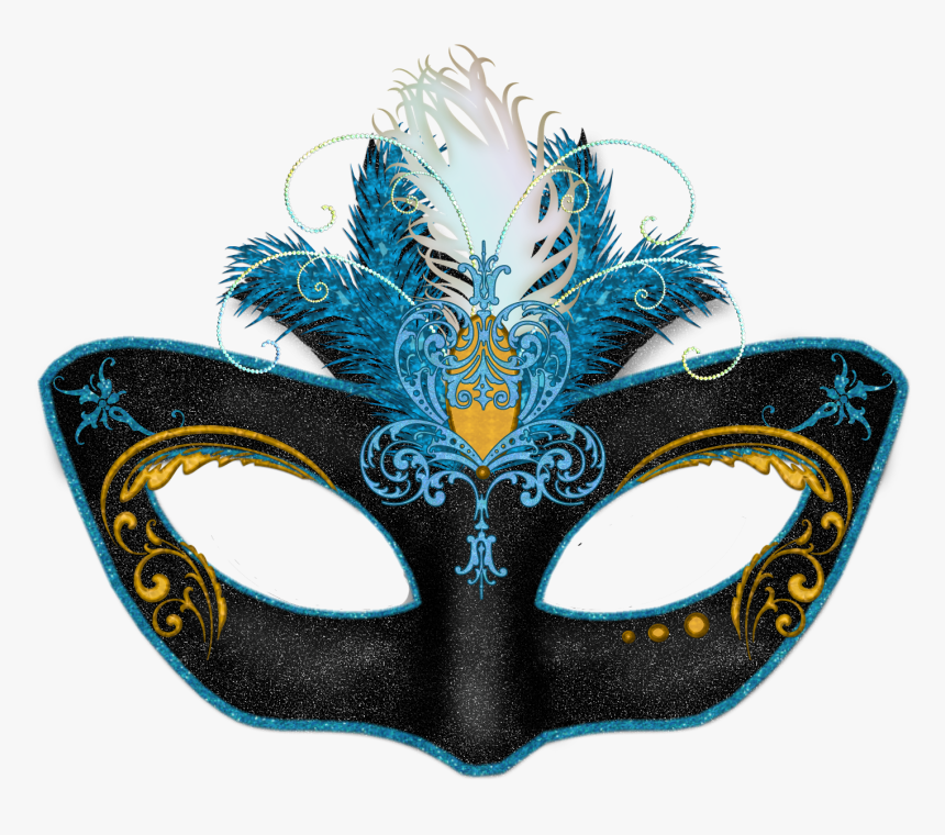 Mardi Ball Masquerade Gras Mask Party Logo Clipart, HD Png Download, Free Download