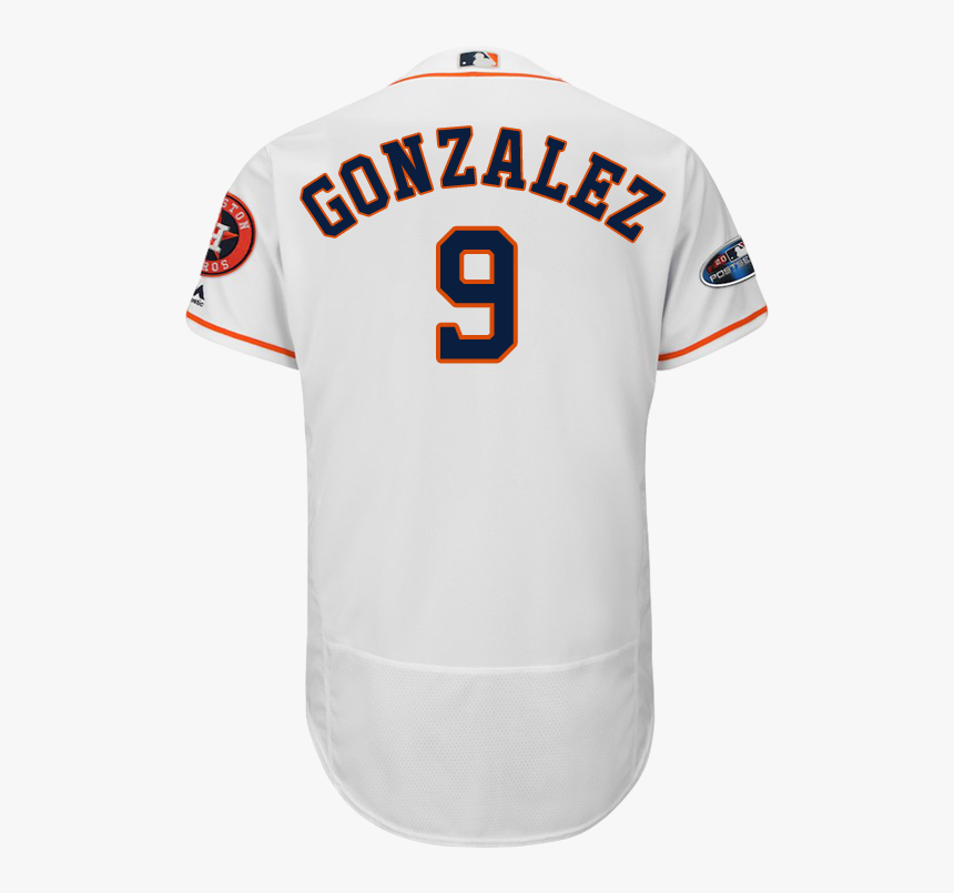 Men"s Houston Astros White 2018 Postseason Marwin Gonzalez - Houston Astros, HD Png Download, Free Download