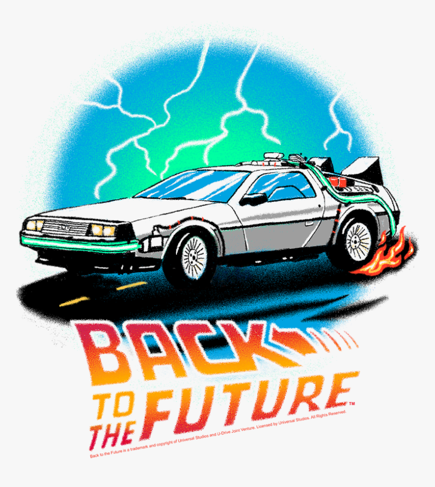 Back To The Future Car Png, Transparent Png, Free Download