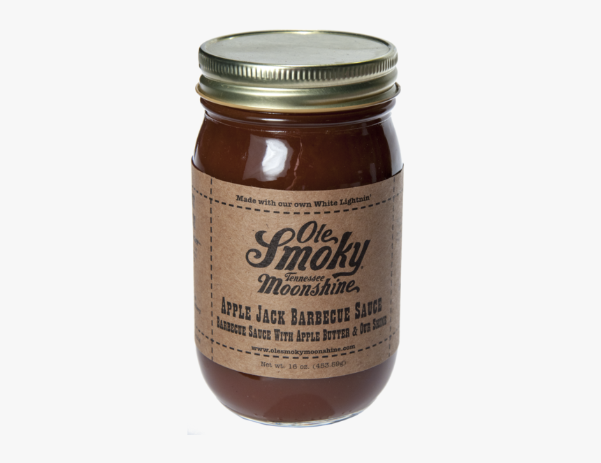 Apple Jack Bbq Sauce - Mason Jar Barbecue Sauce, HD Png Download, Free Download