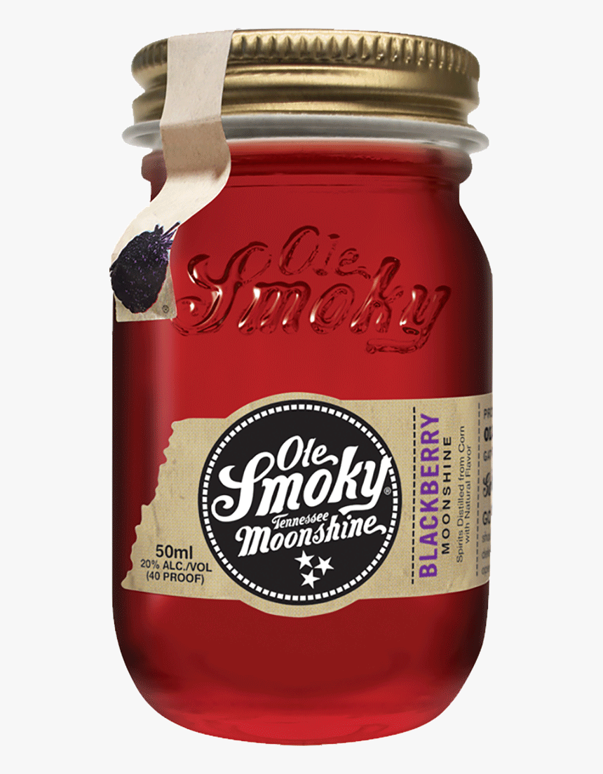 Ole Smoky Blackberry 50 Ml - Ole Smoky Moonshine Apple Pie, HD Png Download, Free Download