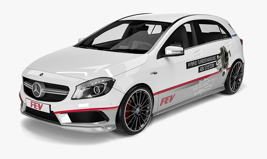 48v Turbo Charged Mercedes A45 Amg - Mercedes-benz A-class, HD Png Download, Free Download