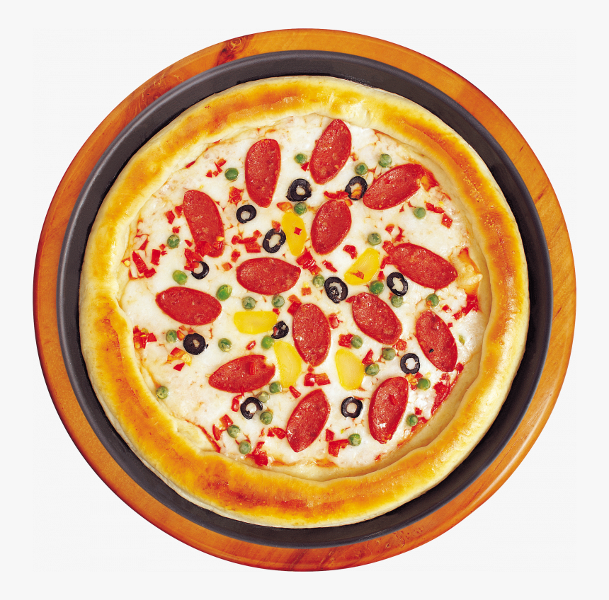 Download This High Resolution Pizza Icon Png - Pizza Top View Png, Transparent Png, Free Download