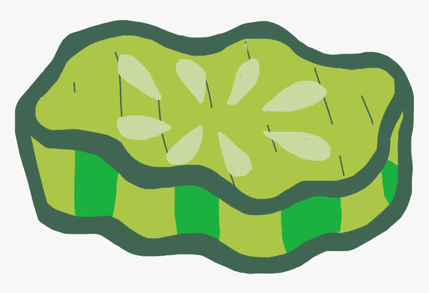 #pickle #dill #pickled #cucumber #cucumbers #slice, HD Png Download, Free Download