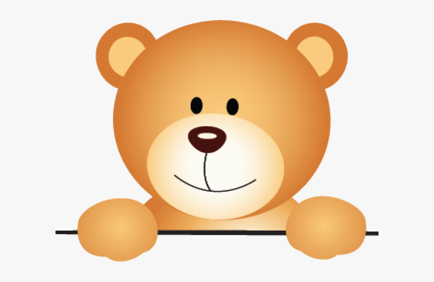 Ground Clipart Rabbit Hole - Teddy Bear Peeking, HD Png Download, Free Download