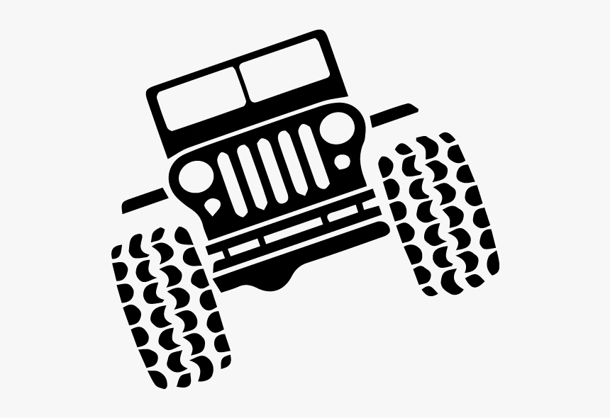 Grill Clipart Jeep Wrangler - You May Go Fast But I Can Go Anywhere, HD Png Download, Free Download