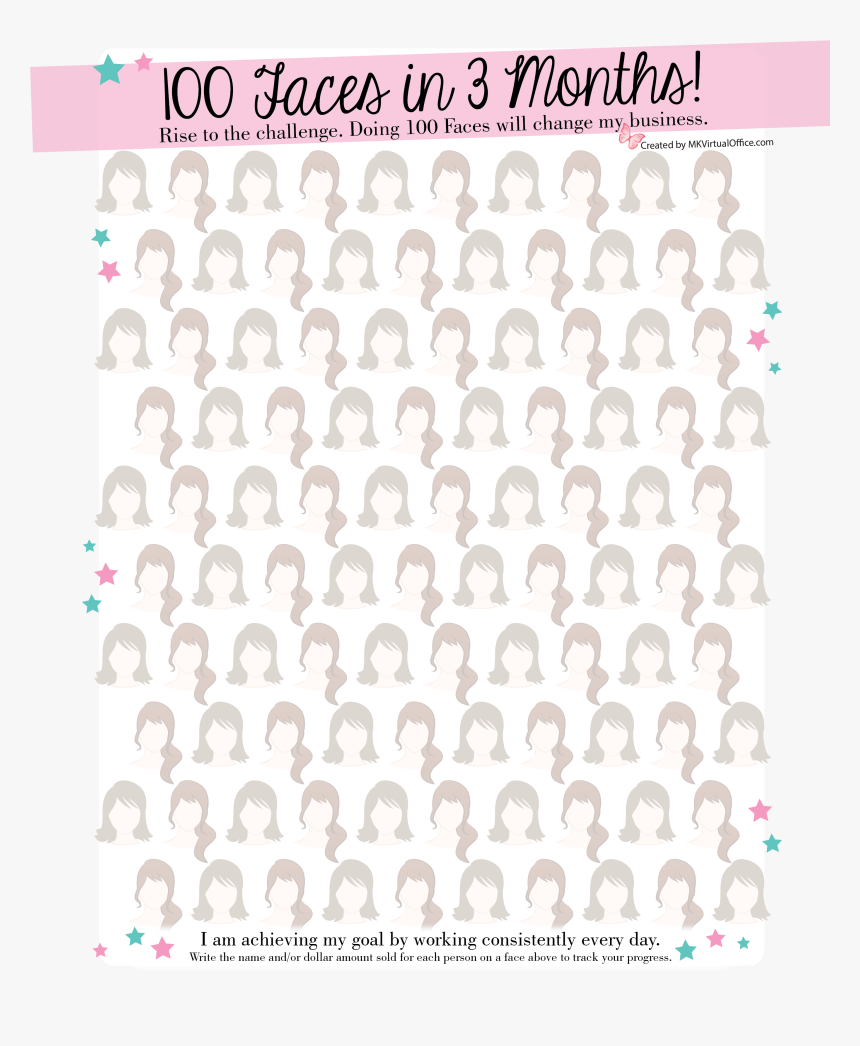 Drawing Slips Lead Mary Kay - 100 Caritas Mary Kay, HD Png Download, Free Download