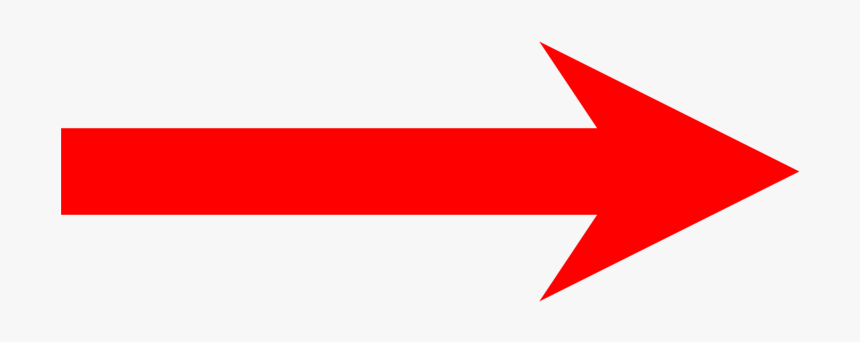 Png Red Arrow File Short Right Arrow Red Png 2400 - Transparent Red Arrow Png, Png Download, Free Download