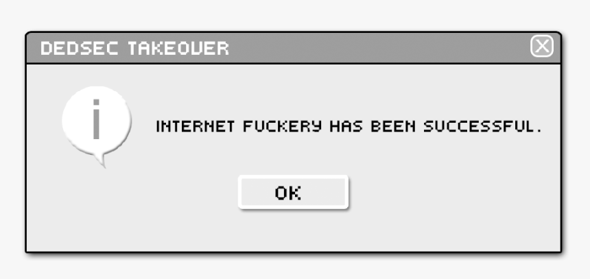 Dedsec Takeover Png, Transparent Png, Free Download