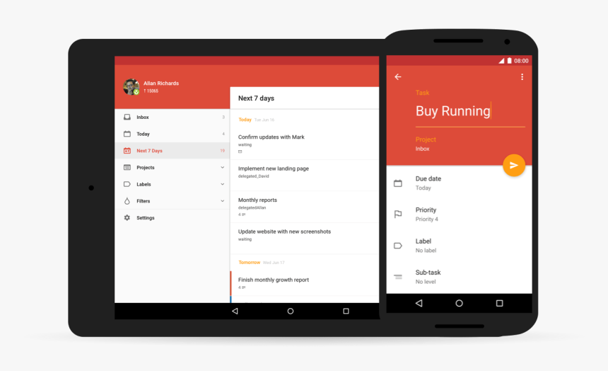 Todoist To Do List App, HD Png Download, Free Download