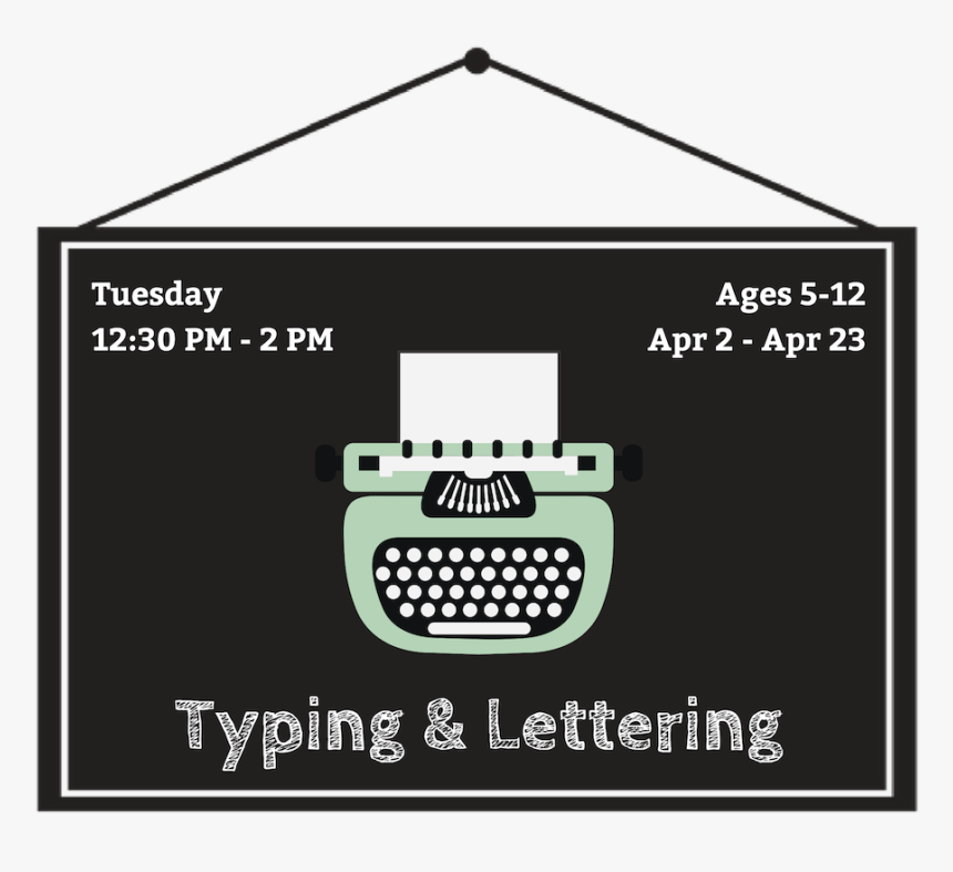 Typing & Lettering - Poster, HD Png Download, Free Download