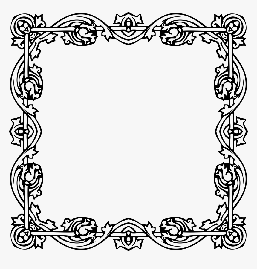 Clip Art Victorian Frames, HD Png Download, Free Download