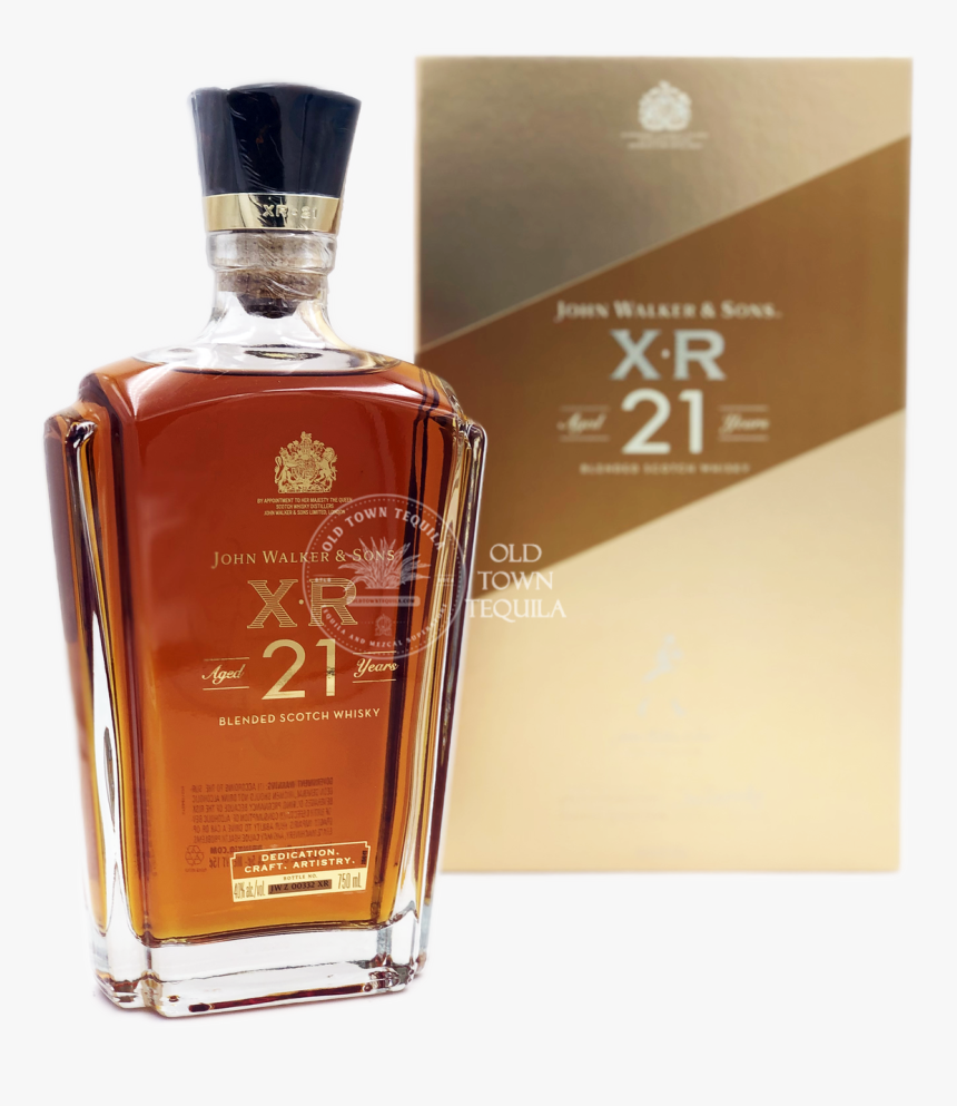 John Walker & Sons Xr 21 Scotch Whisky 750ml - Johnnie Walker Sounds 21, HD Png Download, Free Download