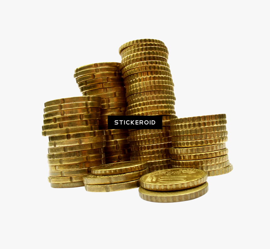 Stack Of Coins Png - Stack Of Gold Coins Png, Transparent Png, Free Download