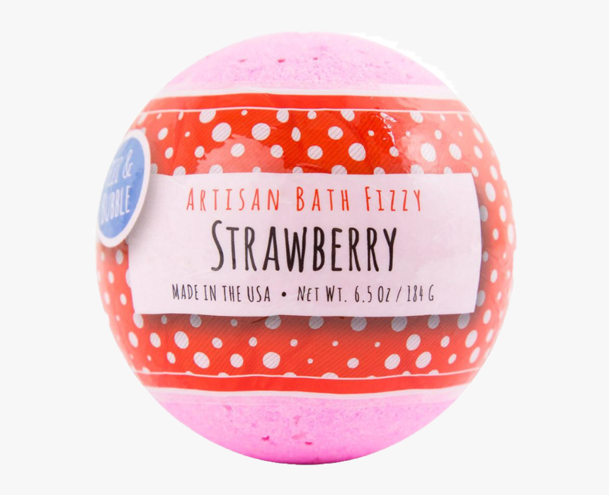 Strawberry Fizz & Bubble Bath Bomb - Polka Dot, HD Png Download, Free Download