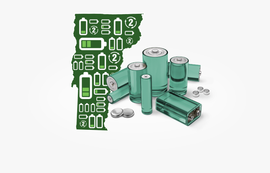 Vermont Takes The Lead With Expanded  battery Recycling - Battery Recycling, HD Png Download, Free Download