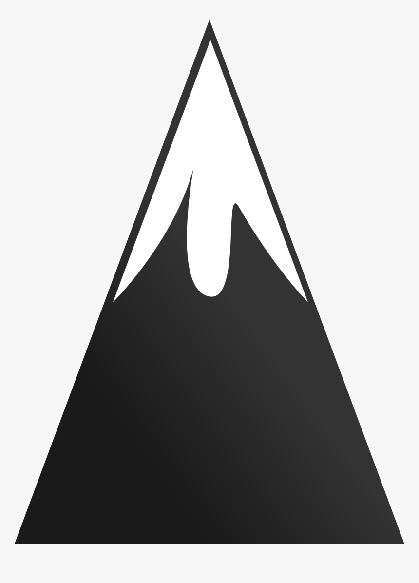 Transparent Moutain Png - Symbol Of Mountain Peak, Png Download, Free Download