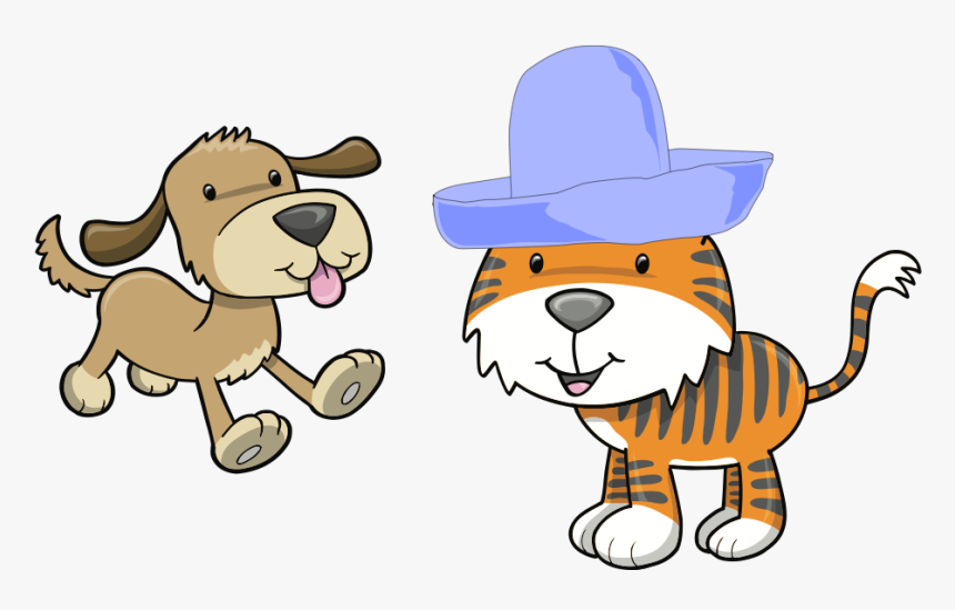Hello Cat, I Like Your Hat - Cartoon, HD Png Download, Free Download