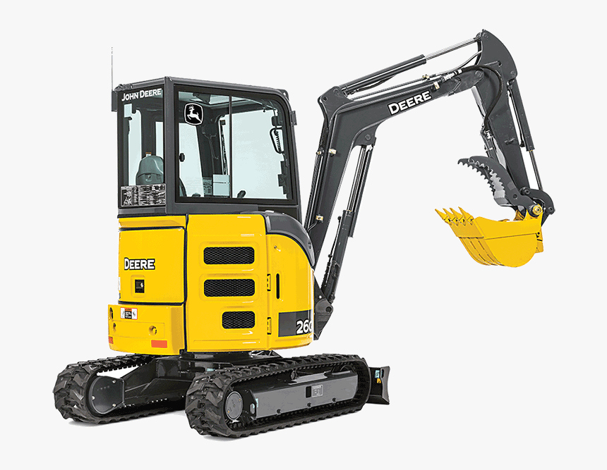 John Deere 26g Mini Excavator, HD Png Download, Free Download