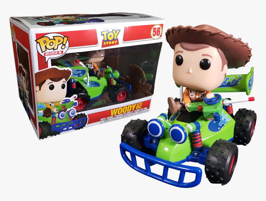 Toy Story- Woody Funk Pop - Woody And Rc Pop, HD Png Download, Free Download