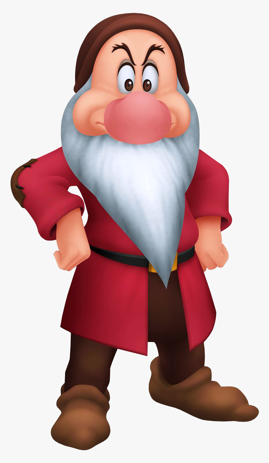 Clipart House Seven Dwarfs - Grumpy Seven Dwarfs, HD Png Download, Free Download