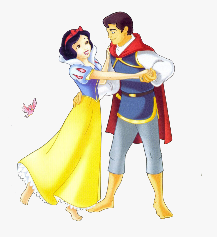 Prince Charming Snow White Seven Dwarfs Evil Queen - Princess Snow White And Prince, HD Png Download, Free Download