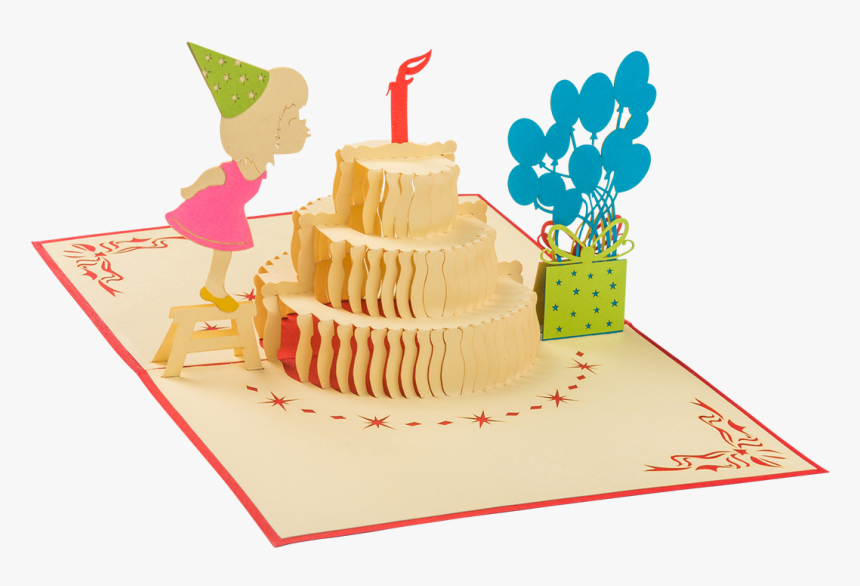 Birthday Girl Blowing Out Candle On Birthday Cake - Birthday Girl, HD Png Download, Free Download