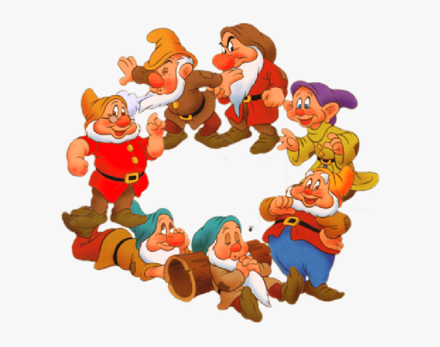 White And The Seven Dwarfs Clipart , Png Download - Snow White And The Seven, Transparent Png, Free Download