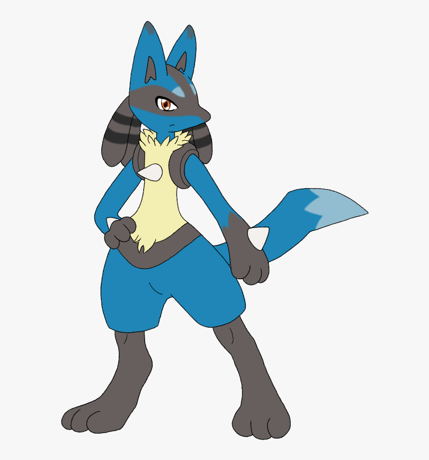 [pokemon] Roku The Lucario By The Dutch Wolf - Pokemon The Wolf, HD Png Download, Free Download